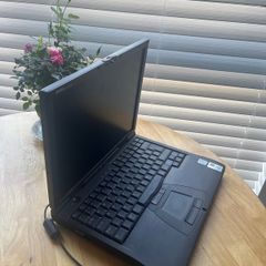 Vintage Dell Latitude laptop