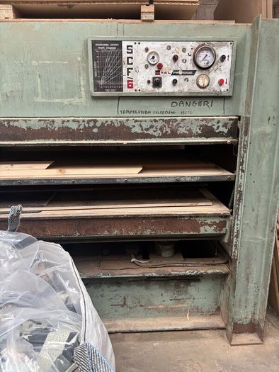 Veneer press