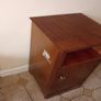 mid century teak locker Image 2