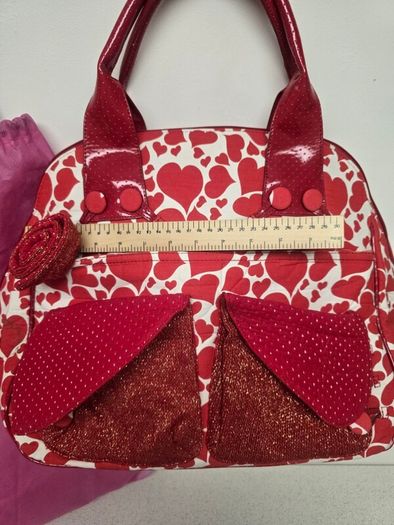 Irregular Choice "Queen of Hearts" Statement Handbag