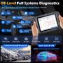 XTOOL D8W Bluetooth Car Diagnostics Tool Automotive Scanner  ECU Coding Bi-directional 42+ Resets CANFD DOIP FCA Topology Image 8