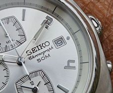 Watch Seiko Alarm Chronograph. Quartz