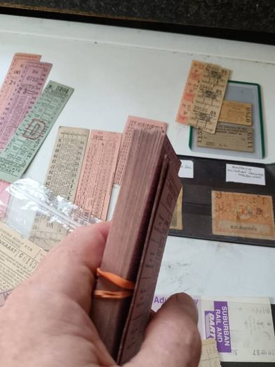 Vintage Transportation Ticket Collection