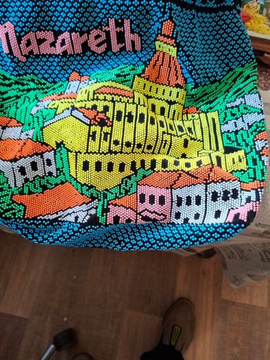 Lot of Vintage Items Nazareth Bag, Christmas Light, Match holder Advertising Fudge Tin, Orbit Castors in Original Box etc PRICE IS FOR 1 ONLY, postage available or collection