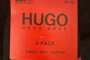 Hugo Boss Socks size 43 46 2 pack brand new