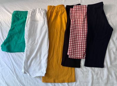 Girls leggings & shorts bundle 7 pieces