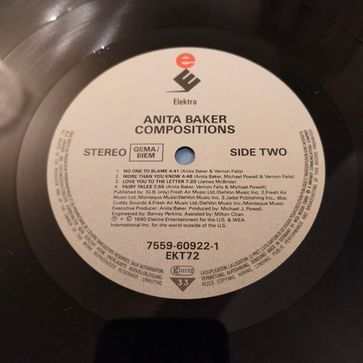 Anita Baker - Compositions