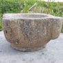 Antique limestone Mortar type vessel. Image 2