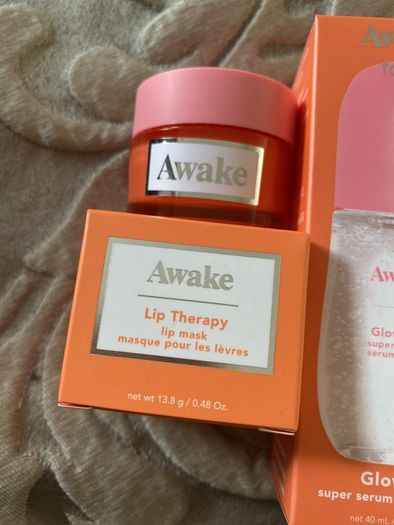 Awake By Tarte Glow Pill Super Serum And Lip Therapy Mask Brand New