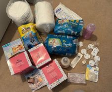 Newborn infant toddler breastfeeding nursing bundle