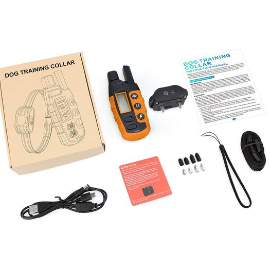 3300Ft Electric Dog Training Collar Remote Control Waterproof Pet Behavior For 5-120lbs Puppy With Shock Vibration