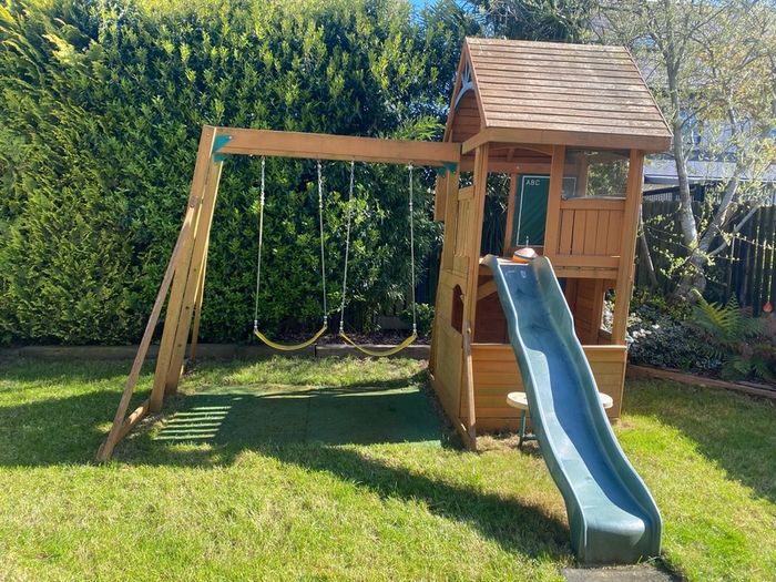 garden wooden playhouse