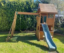 garden wooden playhouse