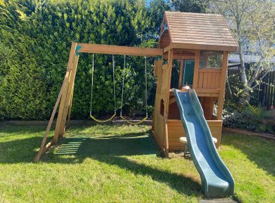 garden wooden playhouse