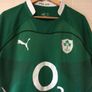 Ireland Rugby Jersey. Season 2009/2011. Official Puma Mens Home Jersey. Authentic Original From 2009. Not A Modern Day Remake. Image 5