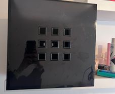 IKEA Black Glossy Storage Box