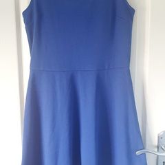 Blue strappy dress, UK10