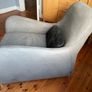 Habitat nubuck leather armchair Image 6