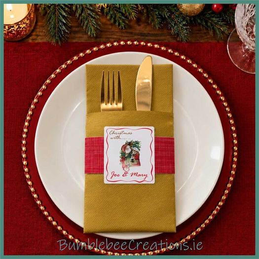 Christmas Napkins Personalised