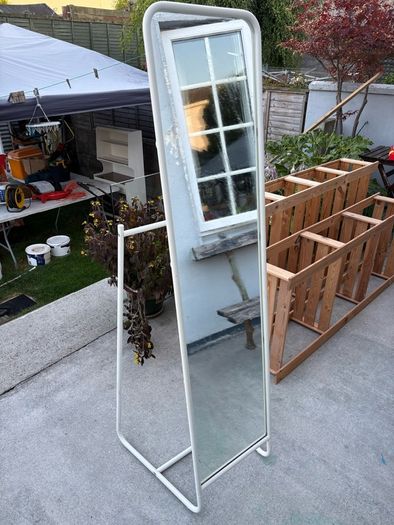 Large standing mirror