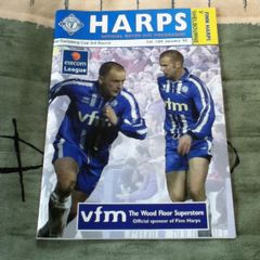 Finn Harps Vs Shelbourne 2002 Match Day Programme