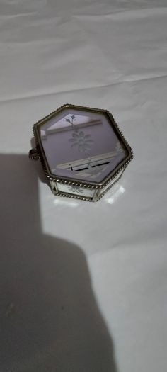 Lovely jewellery box ,,with bevelled mirrors sides and design, see pictures for condition,,take as is ,buyer collects or pays postage thank you
