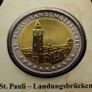 St Pauli Hamburg Set of 5 x 2 euro type pattern coins Image 7