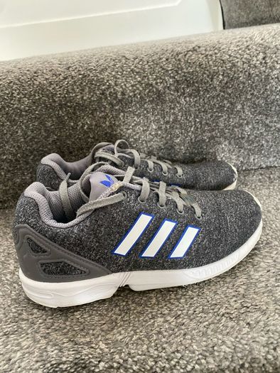 Grey Adidas ZX Flux Torsion runners