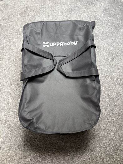 Uppababy Vista bassinet, toddler seat, footmuff and buggy board