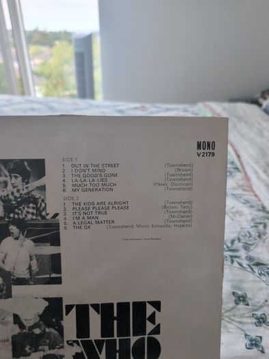 The Who - My Generation (LP, Album, Mono, RE, A2 )