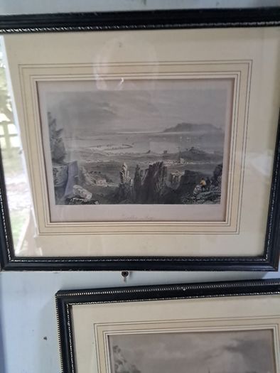 4 old irish prints