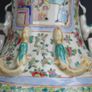 Chinese Antique Beautiful large Famille Rose baluster vase 19th Century Image 5