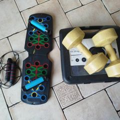 Exercise weights (20kg set+5kgs)
