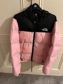 north face pink jacket