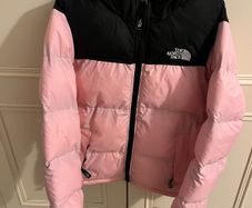 north face pink jacket