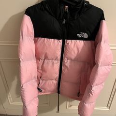 north face pink jacket