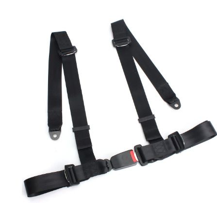 BRAND NEW Universal Point Fixing Quick Release Racing Car Seat Belt Harness Adjustable Harness Safe Shoulder Strap