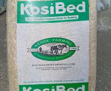 KosiBed straw for animal bedding