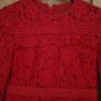 Chritmas Party Red Lace Dress - Delivery Image 4