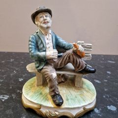 vintage, Old Man  Boozing!