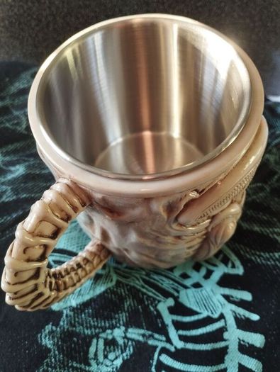 Xenomorph Mug -Ivory Effect