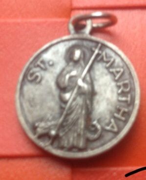 Antique Vintage Saints Medals