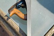 Record No8 hand plane, 2 ft long.