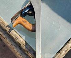 Record No8 hand plane, 2 ft long.