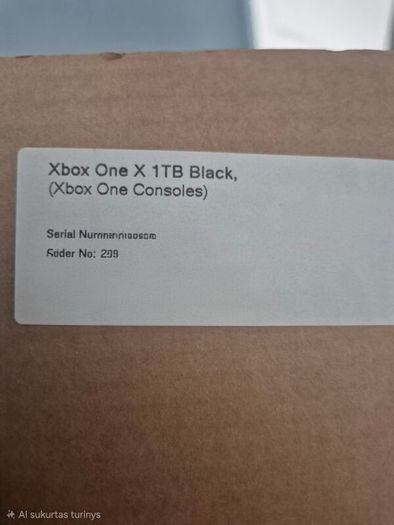 Xbox one x