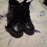 Toddler girls patent leather boots size 4jr Image 2