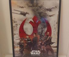 Star Wars large framed print