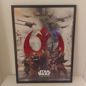 Star Wars large framed print