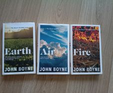 John Boyne Earth Air and Fire 2024 2025 hardbacks with dustcovers in excellent condition with no issues FREE STANDARD POSTAGE INCLUDED