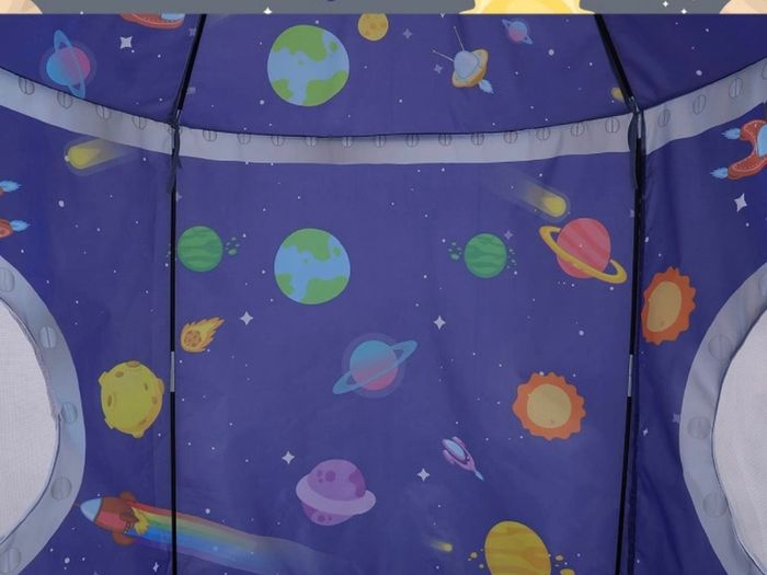 Kids Play Tent, Space Tent Children's Pop Up Tent Prince Castle House Palace Tent Game Tent with Carry Bag Portable Toy Christmas Birthday Gifts for Boys Girls Toddlers Indoor and Outdoor Plays (FREE POSTAGE)